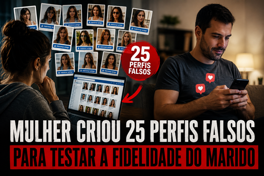 Mulher Criou 25 Perfis Falsos para Testar a Fidelidade do Marido