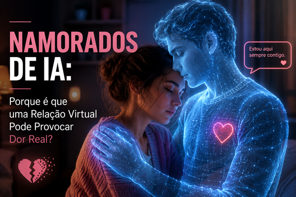 Namorados de IA: Porque é que uma Relação Virtual Pode Provocar Dor Real?
